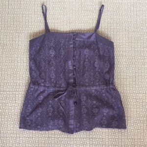 GUC Banana Republic top in purple size XS